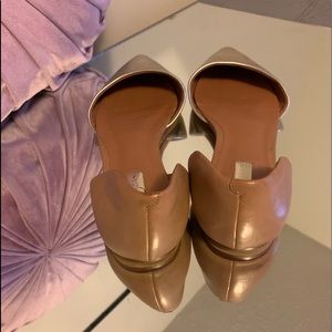 Halogen  brand by Nordstrom gold flats